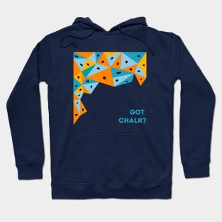 Got Chalk? Bouldering Blue Hoodie